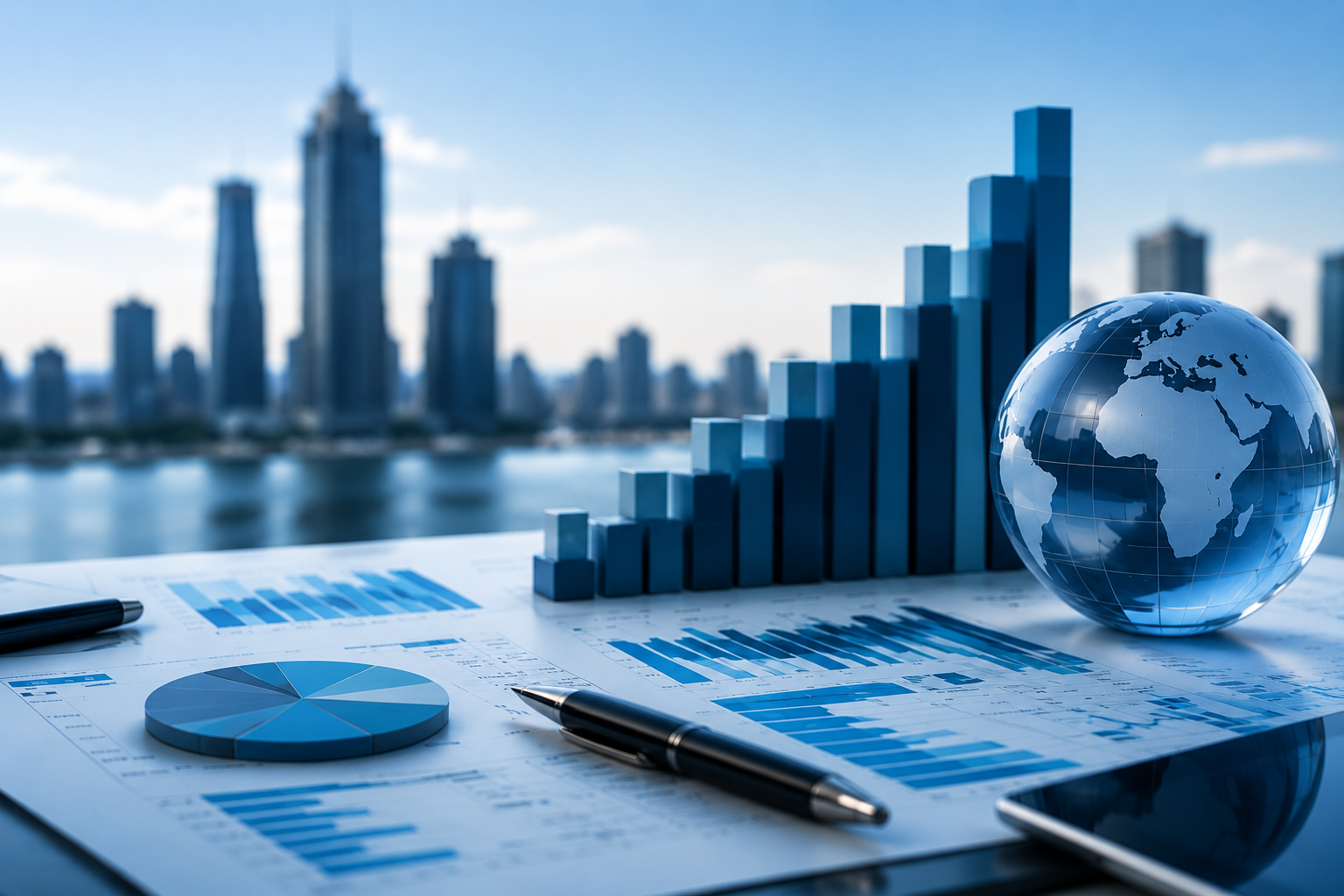 Modern corporate environment representing professional investment management